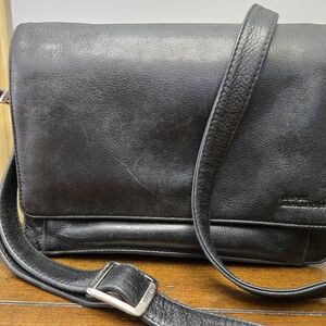 Derek Alexander Black Leather Purse
